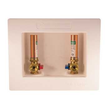 Pex Washing Machine Box with Water Hammer